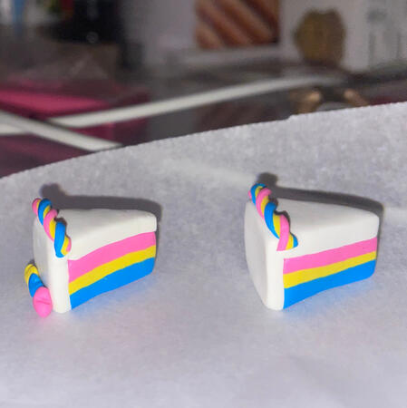 Pansexual Cake Slices