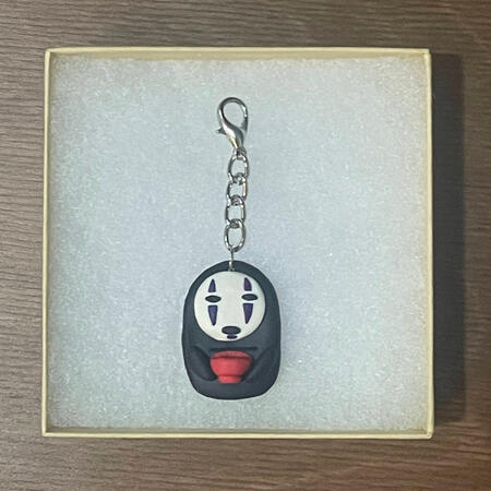 No Face Keychain